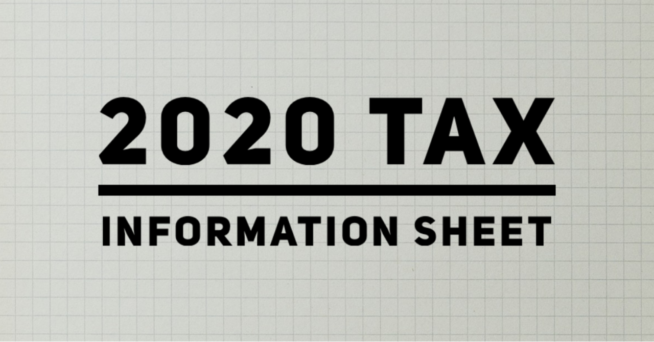 Your 2020 Tax Information Guide