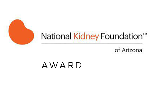 Tom & Shauna Connelly Honored with “Guiding Star Award”  by the National Kidney Foundation of Arizona